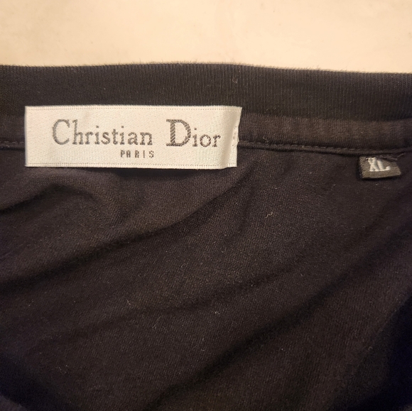 Christian Dior Black Grafitti Bee T-Shirt - Picture 1 of 6